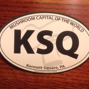 KSQ / Mushroom Capital of the World Car Magnet
